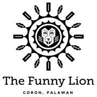 The Funny Lion Coron logo